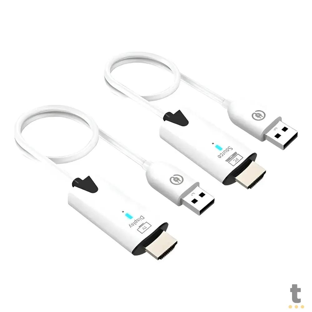 Extensor Hdmi Sem Fio USB Wireless Hongtop Truedata